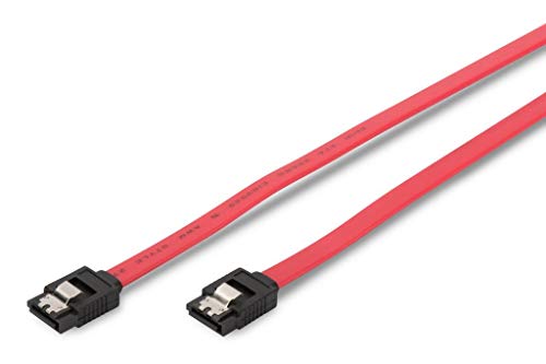 ASSMANN Electronic Cable de SATA 7-Pin, 0.3 m, color rojo, 1 unidad