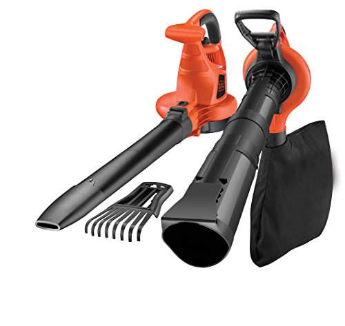 BLACK+DECKER GW3050-QS - Soplador, aspirador y triturador de hojas, 3000W, 418 Km/h