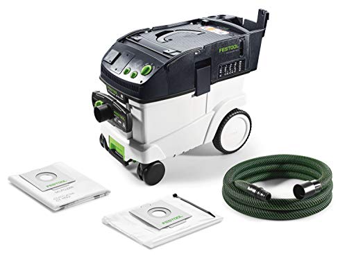 Festool CTL 36 E AC HD CLEANTEC - Aspirador 575292, negro/verde.