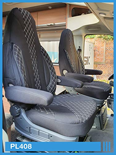 Funda Asiento Fiat Ducato Capitán Choco-Beige