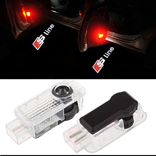 Inlink 2 Piece Cree Car Door Logo Projector Light led Auto Door Lights