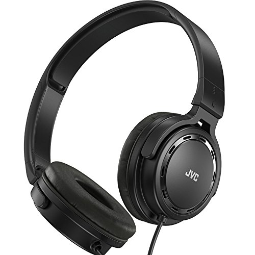 JVC HA-S520-B-E - Auriculares de diadema cerrados (diseño portátil y compacto, reproducción de sonido Premium) negro