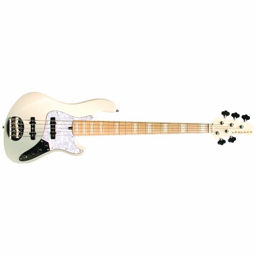 Lakland Skyline DJS5 arce White Pearl eléctrica baja