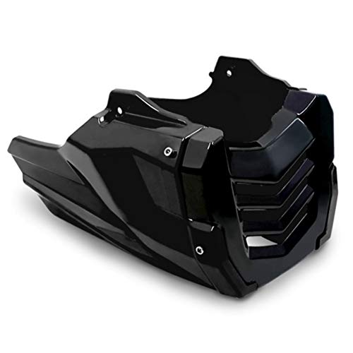 Meiyiu Protector del Motor de la Motocicleta Cubierta Protectora Debajo del capó Bajada de Las Cubiertas Bajas Carenado de la cazoleta para Honda MSX125 Negro