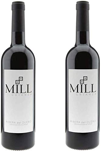 Mill - Vino Tinto Crianza - Ribera Del Duero Denominación De Origen (2 x 750 ml)