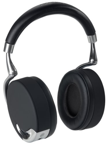 Parrot ZIK de Philippe Starck - Auriculares de diadema cerrados (Bluetooth, táctil), negro/gris