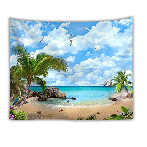 Zmymzm Tapicería tapices,tapete de Yoga decoración Pared para el apartamento Dormitorio Dormitorio Sala de Estar colchonetas de Playa 150X130 cm,G,150X130cm