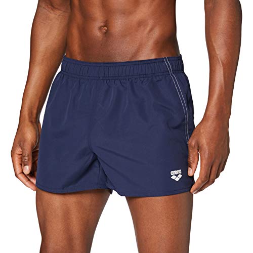 Arena X-Short Fundamentals Bañador, Hombre, Azul (Navy/White), M