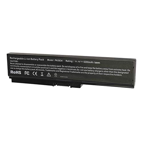 ASUNCELL Batería del Ordenador portátil para Toshiba Satellite C640 C650 C655 C660 C660D A655 A660 A660D L310 L600 L630 L640 L655D M300 M320 M330 M600 M640 M645 P740 P745 P745D P750 P755 P770