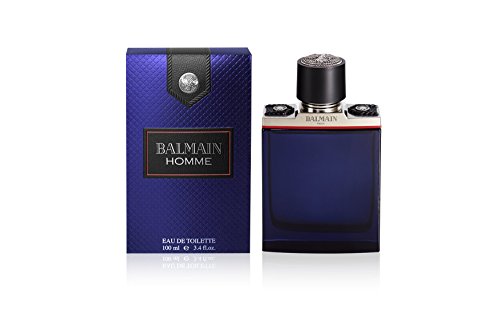 Balmain Homme 100ml eau de toilette Hombres - Eau de toilette (Hombres, 100 ml, Envase no recargable, Bergamota, Bergamot, Spices, Cuero, Violeta)