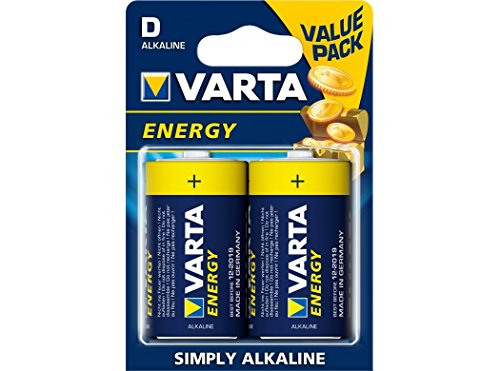 BLX2 LR20 D VARTA ALC. ENERGY BATTPILAS