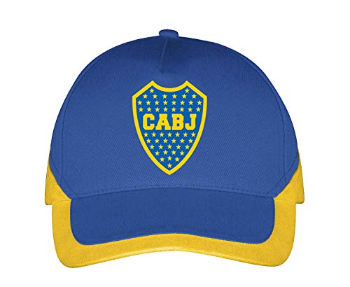 Boca Juniors Casquette Royal et Jaune Gorra, Niño, Azul, Talla única