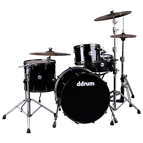 ddrum MAX 324 PB - Juego de carcasa de tambor, color negro