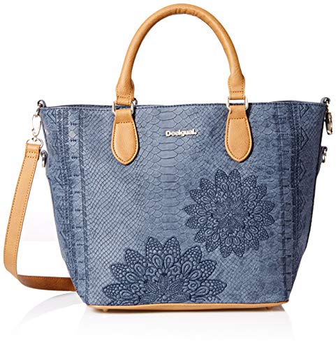 Desigual Bolsa AQUILES FLORIDA Mujeres Azul - 18WAXPC4-5000-U