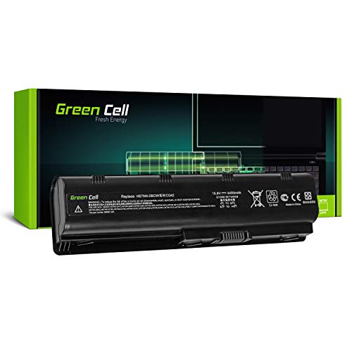 Green Cell® Standard Serie MU06 Batería para HP 245 G1 / 250 G1 / 255 G1 / 430/431 / 435/450 / 455/630 / G56 / G72 Ordenador (6 Celdas 4400mAh 10.8V Negro)