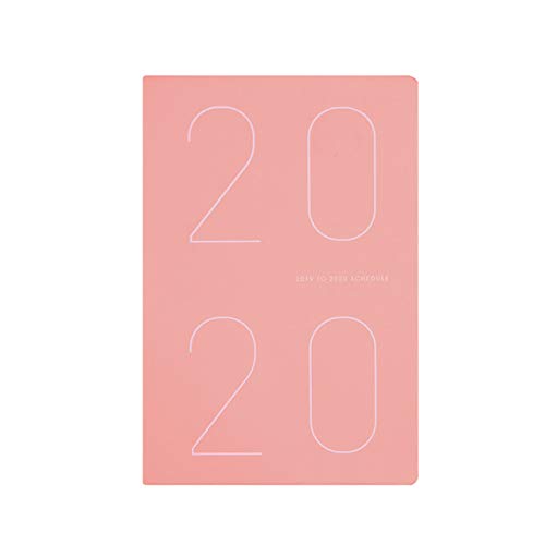 Mini Diario Cuadernos Y Revistas Boletín Semanal Mensual Cuaderno De La Oficina Folleto Del Calendario Rosa A5