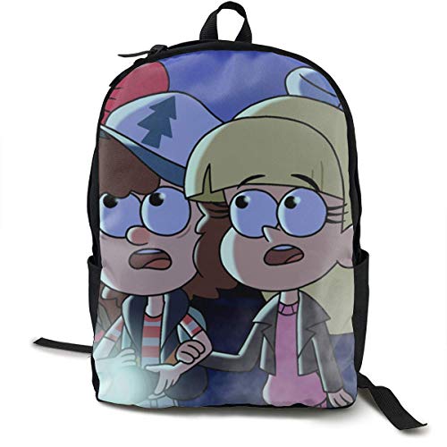 Mochila Escola,Bolsa De Estudiantes del Equipo Gravity F-Alls, Mochilas Atractivas para Escalar, Caminar, Viajar,32cm(W) x42cm(H)