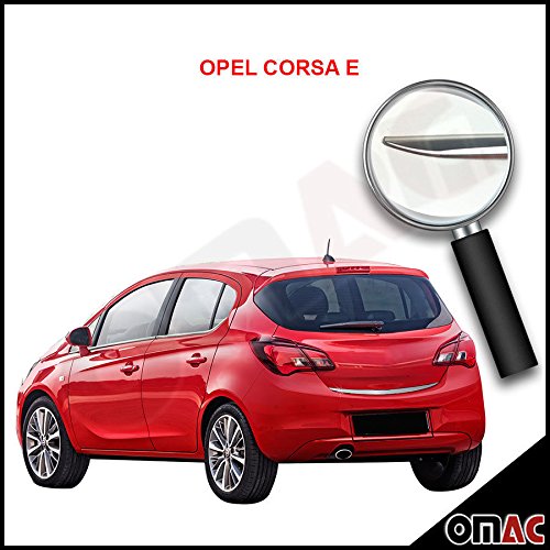 Moldura inferior para maletero Opel, de acero