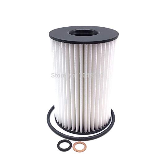 MTJL Juego De Filtro De Aceite del Motor Nuevo Ajuste For BMW 550i, 650i, 750i, X5, X6-8 CYL 11427600089 11427583220 11427848321 11427580676 E359HD306 HU8007Z -6.24.2