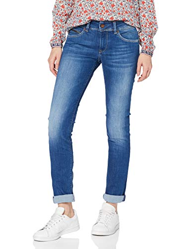 Pepe Jeans New Brooke Vaqueros, Azul (10Oz Str 8Dip Royal Dk), W27/L30 para Mujer