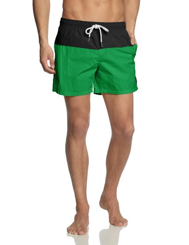 Protest Badeshorts Duel A 14 - Bóxer de baño, Color Verde, Talla L