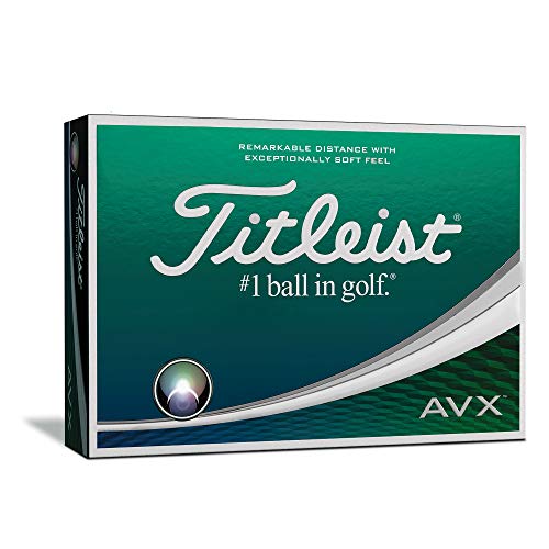 Titleist AVX Bola de Golf, Blanco, Talla Única