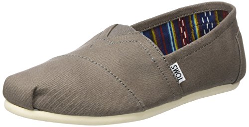 Toms Classics 1001A07, Alpargatas Hombre, Gris (Ash Canvas 030), 44.5 EU