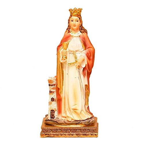 Trofeos Cadenas | Santa Bárbara. Figura Religiosa, de Resina, de 11 cm