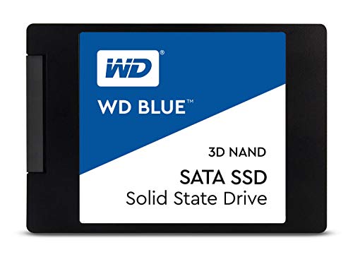 Western Digital WDS500G2B0A WD Blue - Disco de estado sólido, 500GB, 2.5", NAND, SATA, 3D,  Internal SSD