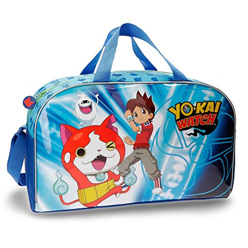 Yokai Watch 4153361 Nathan Bolsa de Viaje, 45 cm, 23.4 litros, Azul