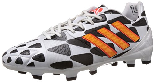 adidas Nitrocharge 2.0 TRX FG WC, Bota de fútbol, Blanca-Solar Gold-Negra, Talla 6.5 UK (40 EU)