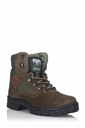 Botas Trekking FORTUN 434 Serraje Cordura (41 EU, Kaki)