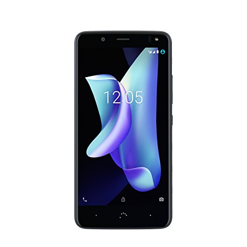 BQ Aquaris U2 - Smartphone de 5.2" (Bluetooth 4.2, Qualcomm Snapdragon 435, 32 GB de Memoria Interna, 3 GB de RAM, cámara de 13 MP, Android 7.1.2 Nougat, Dual SIM) Negro carbón