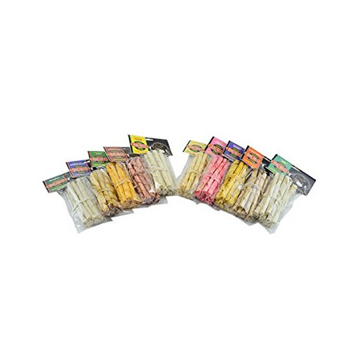 Bravo 0742174003554 - Palito Twist Natural 5` Pack 10 Unidades - 10 Unidad