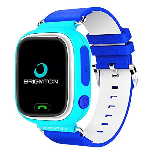 Brigmton BWATCH-Kids SmartWatch GPS, Azul