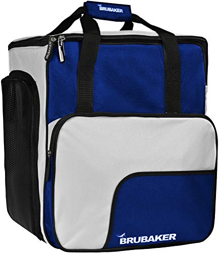 BRUBAKER 'Super Function' Bolso Para Deporte - Mochila Porta Botas De Esquí - Azul