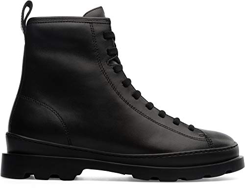 Camper Brutus, Bota Media Pantorrilla para Mujer, Negro, 38 EU