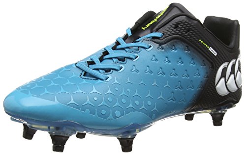 Canterbury Control Elite 6 Stud, Botas de Rugby para Hombre, Azul (X13 Atomic Blue), 43.5 EU