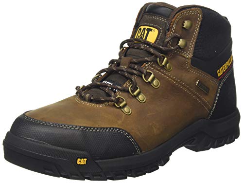 Caterpillar Mens Framework Boot ST S3 WR HRO Sra Seal Brown Size UK 7 EU 41