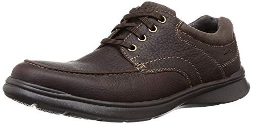 Clarks Cotrell Edge, Zapatos de Cordones Derby para Hombre, Marrón (Brown Oily), 44.5 EU