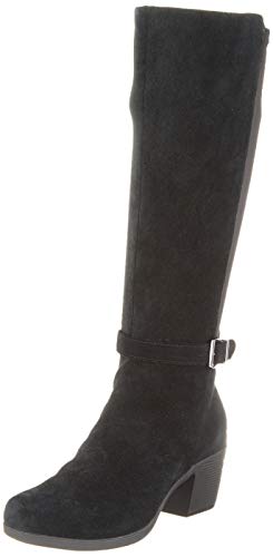 Clarks Un Lindel Hi, Botines para Mujer, Negro (Black Combi SDE Black Combi SDE), 37 EU