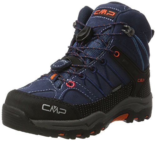 CMP Rigel Mid Wp, Botas de Senderismo Unisex Niños, Turquesa (Artico-chili), 31 EU