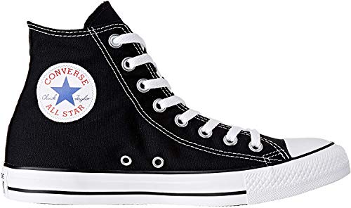 Converse Chuck Taylor All Star Hi, Zapatillas Altas Unisex adulto, Negro (Black/White), 36.5 EU