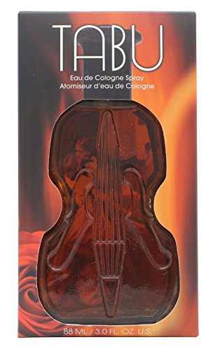 Dana Tabu Eau de Cologne 88ml Vaporizador Botella Violín