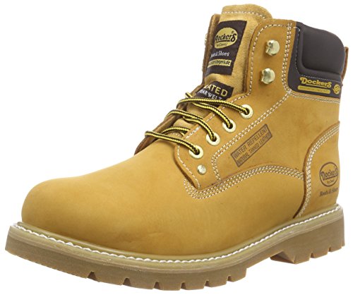 Dockers 23da104, Botas Militar para Hombre, Amarillo (Golden Tan 910), 45 EU