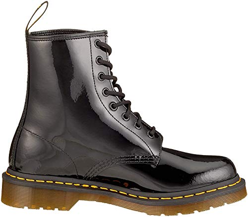 Dr. Martens 1460 Patent Acid - Botines de cuero mujer, Negro, 42 EU (8  UK)