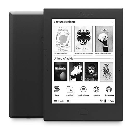 Energy Sistem eReader Pro 4 (6", E-Ink, Táctil, Android, Wi-Fi, 8GB, Screenlight)