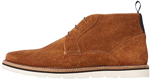 find. Botines de Ante con Cordones para Hombre, Marrón (Tan), 44 EU