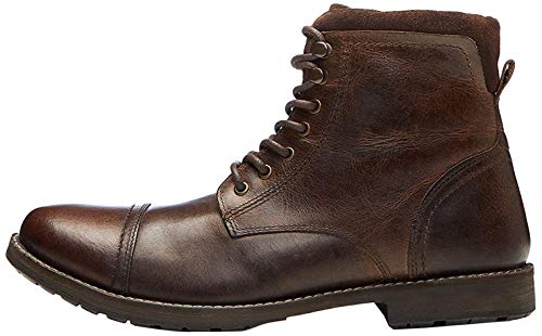 find. Max Zip Worker Botas Clasicas Men's, Marrón (Dark Brown), 42 EU