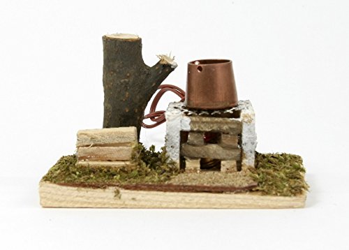 Fritz Cox Miniatura Brasero con Cobre Caldera